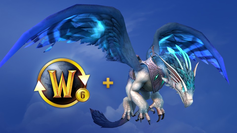 Blizzard дарит голубого дракона за подписку на World of Warcraft - изображение обложка