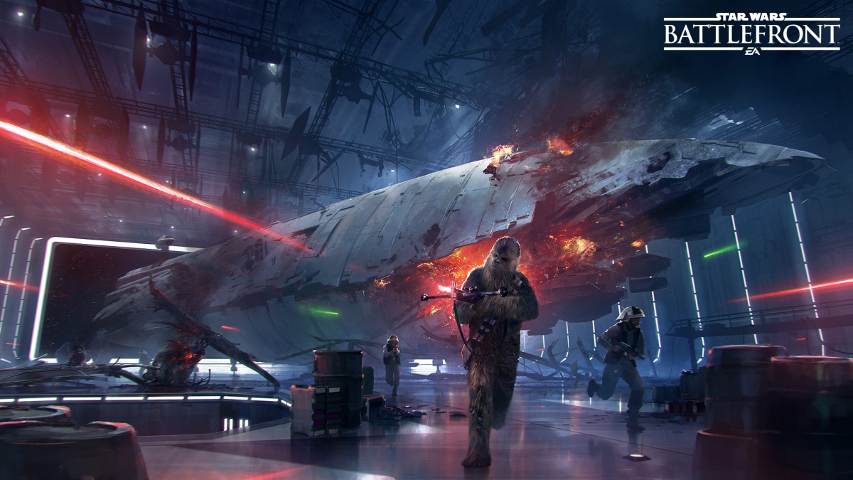 В новом дополнении для Star Wars Battlefront появятся Чубакка и космические сражения - изображение 4 В новом дополнении для Star Wars Battlefront появятся Чубакка и космические сражения - фото 4