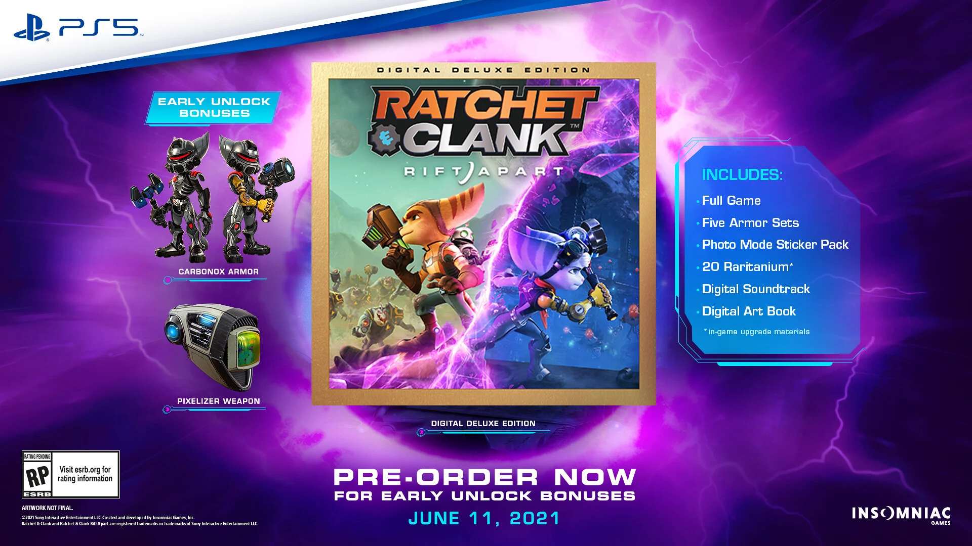 Ratchet & Clank: Rift Apart выйдет 11 июня — трейлер, постер, предзаказы - фото 1