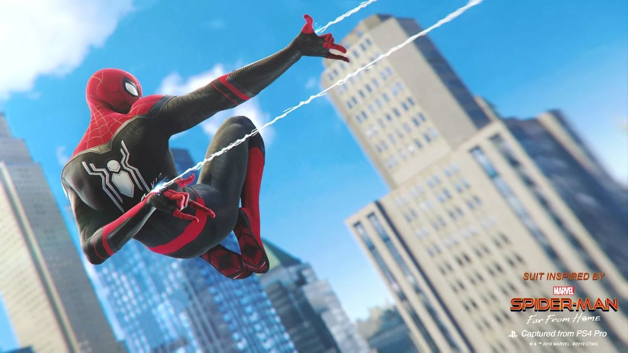 В «Человеке-пауке» от Insomniac появятся два костюма из фильма «Вдали от дома» - изображение 1 В «Человеке-пауке» от Insomniac появятся два костюма из фильма «Вдали от дома» - фото 1