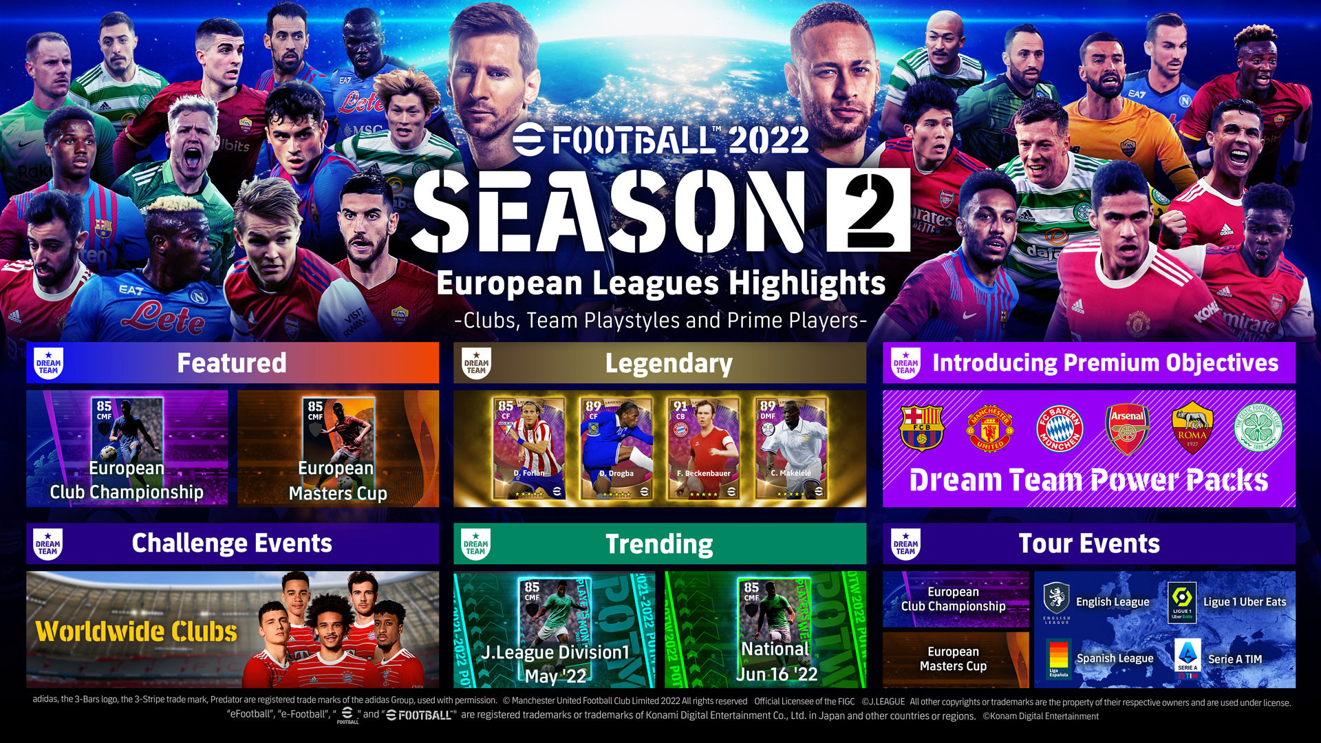 В eFootball 2022 стартовал второй сезон с наградами за вход - изображение 1 В eFootball 2022 стартовал второй сезон с наградами за вход - фото 1