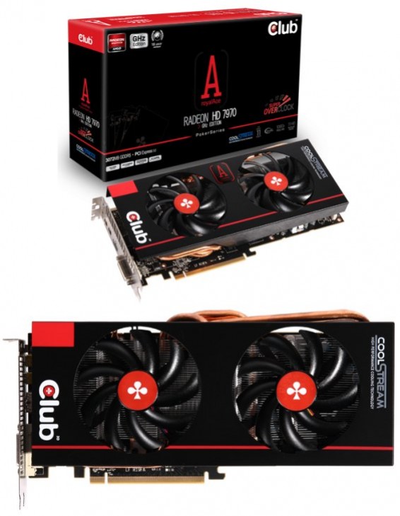 Модификация Radeon HD 7970 от Club3D - изображение обложка