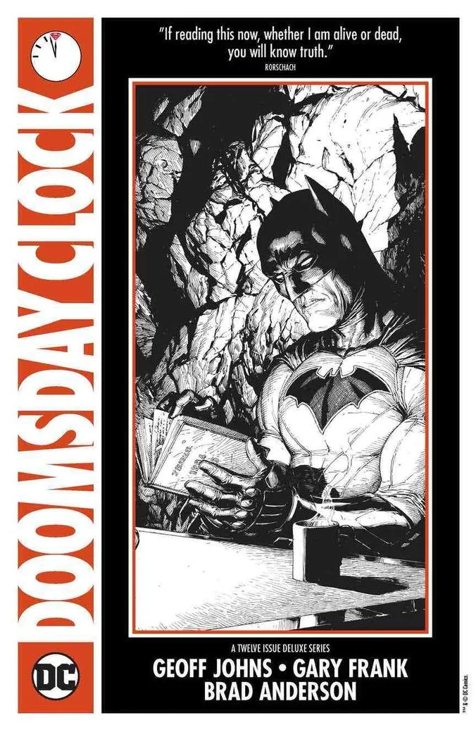 Бэтмен читает дневник Роршаха в новом тизере комикса Doomsday Clock - фото 1