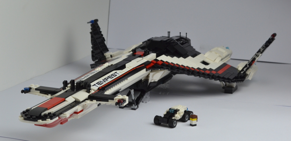 Энтузиаст собрал Lego-версию корабля «Буря» из Mass Effect: Andromeda - изображение 2 Энтузиаст собрал Lego-версию корабля «Буря» из Mass Effect: Andromeda - фото 2