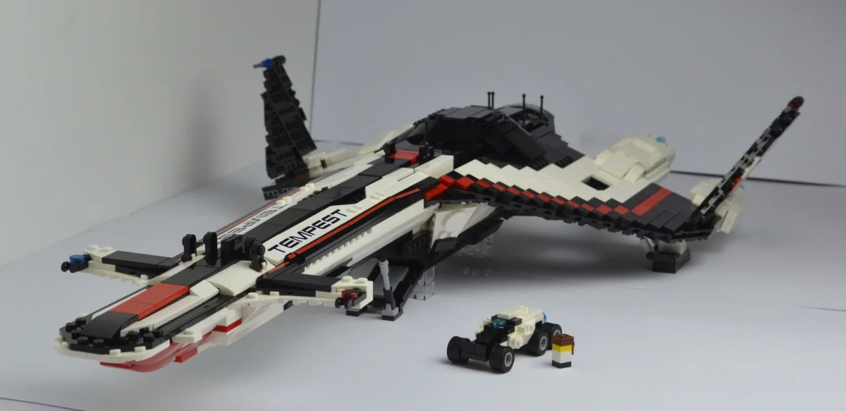 Энтузиаст собрал Lego-версию корабля «Буря» из Mass Effect: Andromeda - фото 2