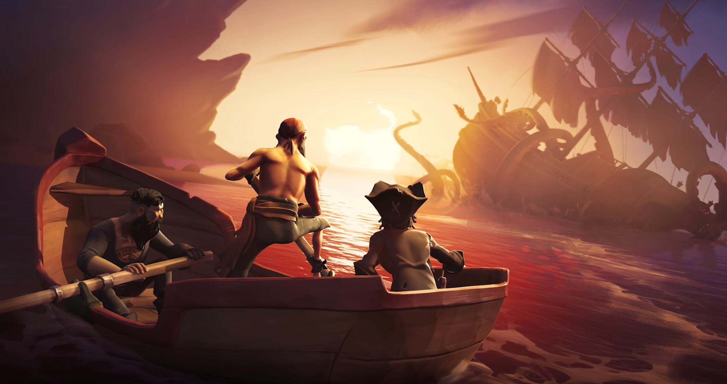 Первый патч Sea of Thieves «весит» 20 ГБ - изображение обложка