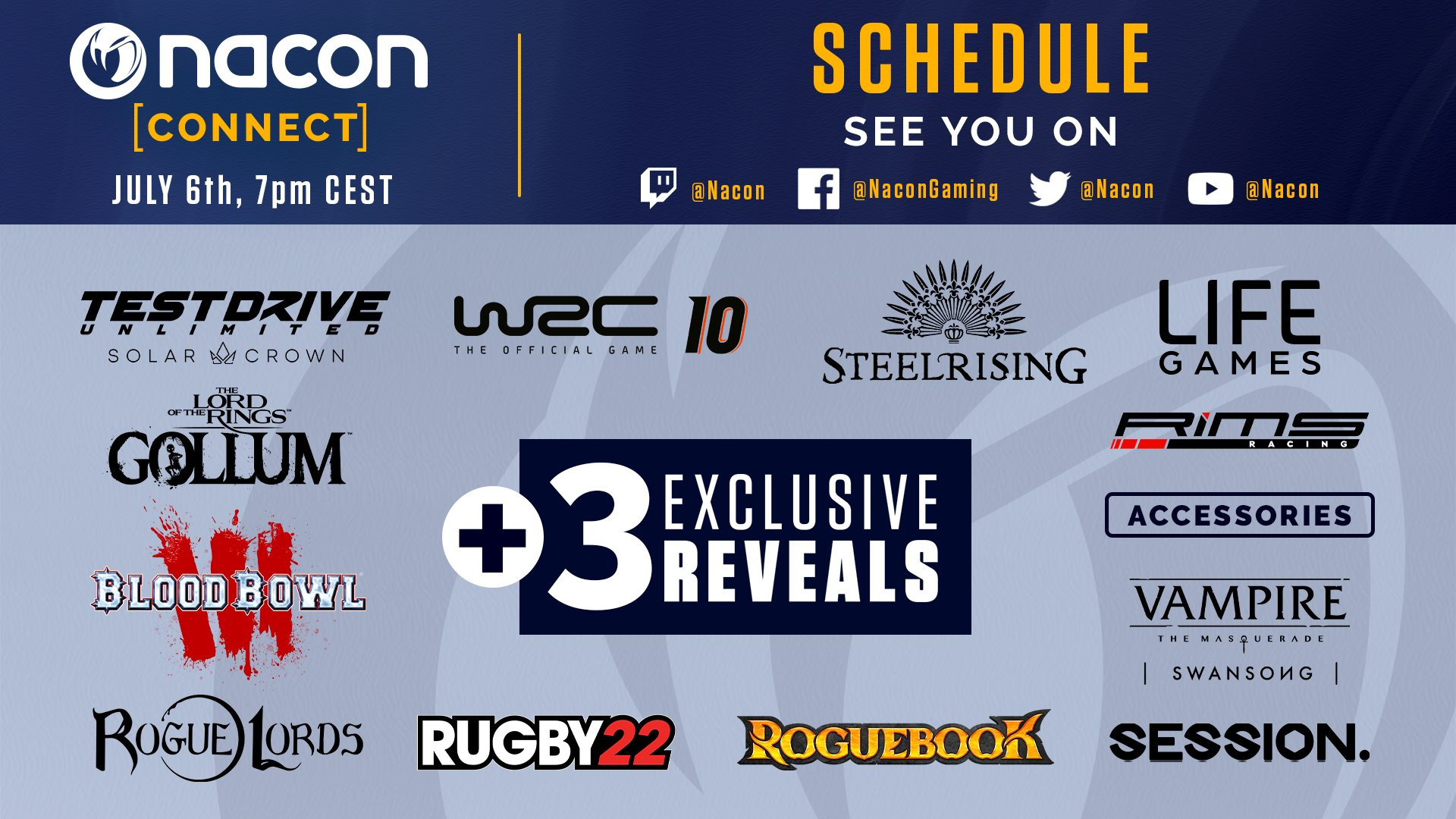 Завтра на Nacon Connect покажут Steelrising, Gollum, Swansong и другие игры - изображение 1 Завтра на Nacon Connect покажут Steelrising, Gollum, Swansong и другие игры - фото 1