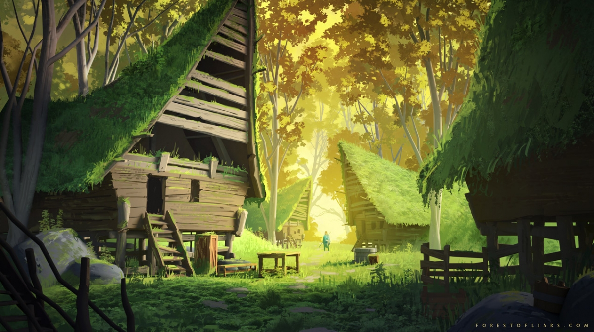 В Forest оf Liars нам надо добраться до центра леса - изображение 1 В Forest оf Liars нам надо добраться до центра леса - фото 1