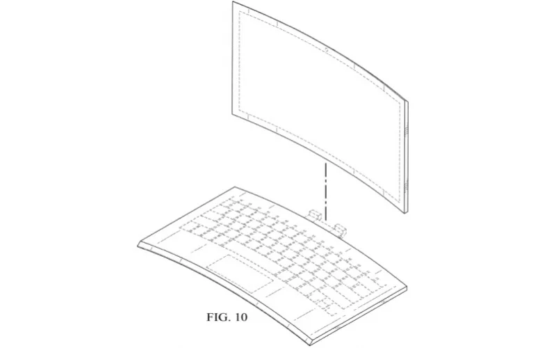 Intel патентует изогнутый ноутбук - фото 1