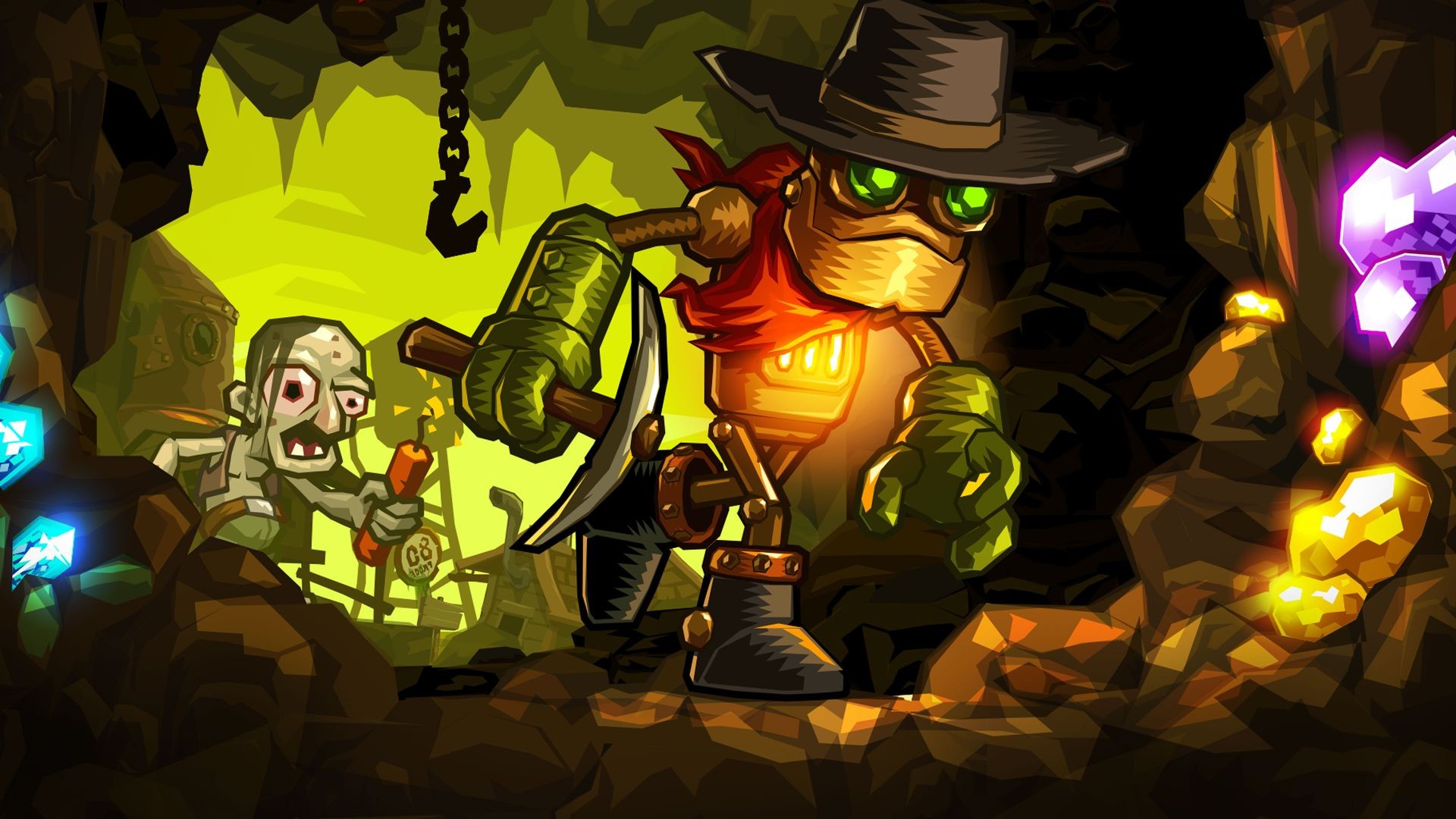 SteamWorld Dig доберётся до Nintendo Switch - изображение обложка