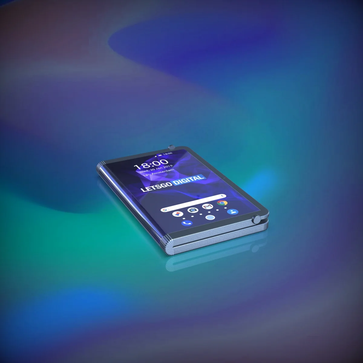 Samsung запатентовала складной игровой смартфон с гибким экраном - фото 2