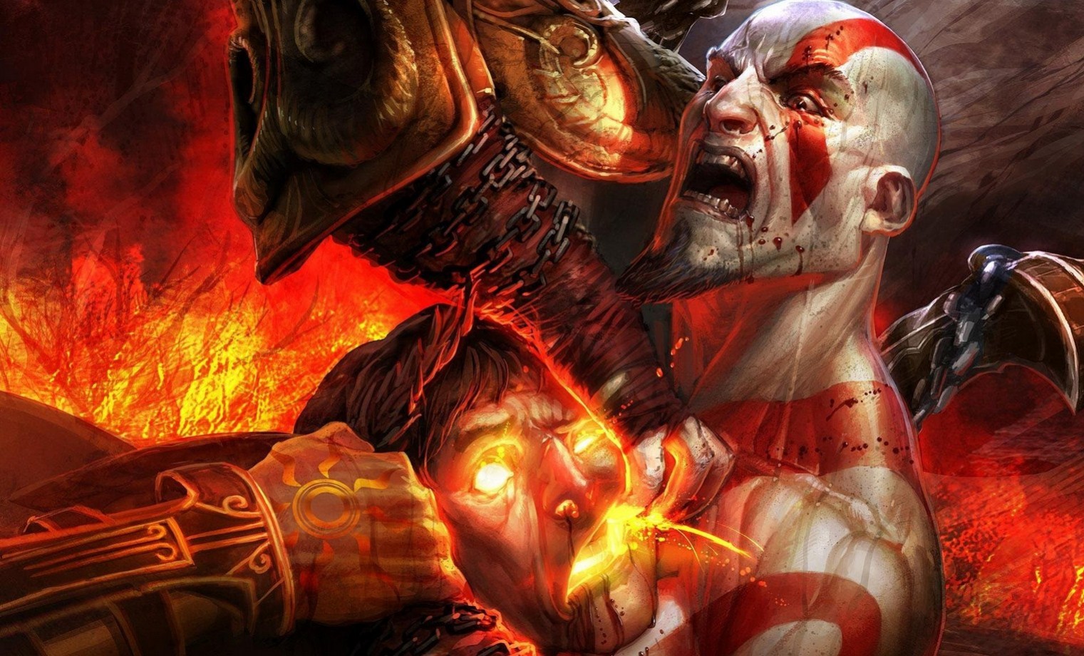 Sony опубликовала новые скриншоты God of War 3 Remastered - изображение обложка