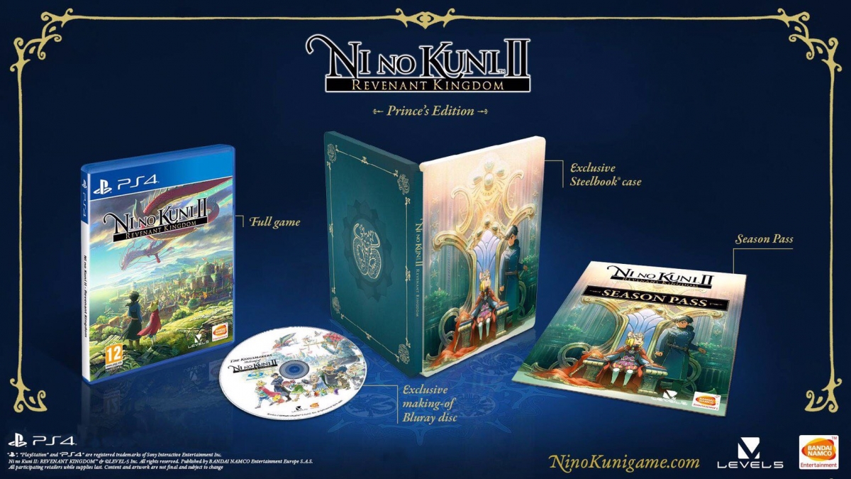 Ni No Kuni 2 получит «сезонный абонемент» (обновлено) - изображение 1 Ni No Kuni 2 получит «сезонный абонемент» (обновлено) - фото 1