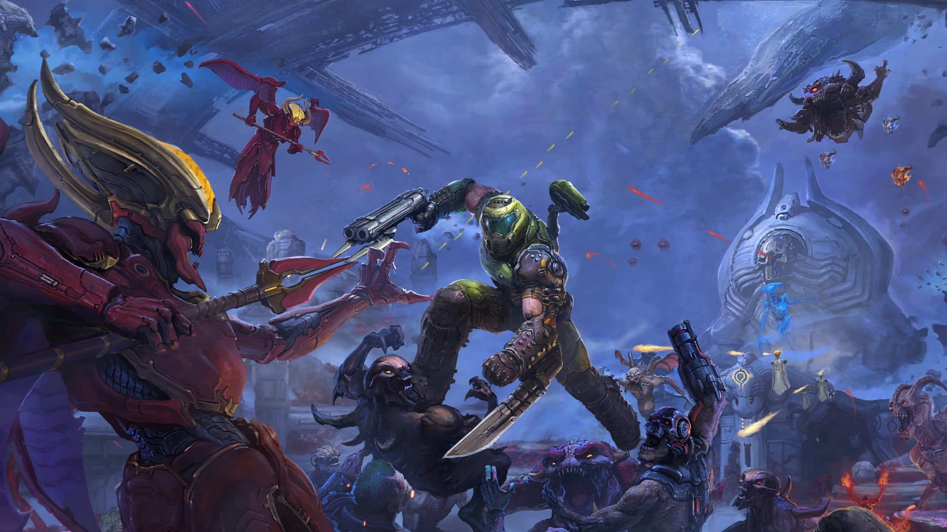 Новый трейлер дополнения The Ancient Gods для DOOM Eternal - изображение обложка