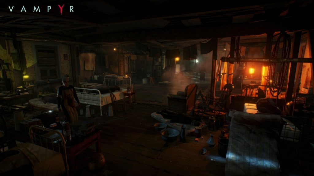 Создатели Vampyr показали стильный кинематографический трейлер - изображение обложка
