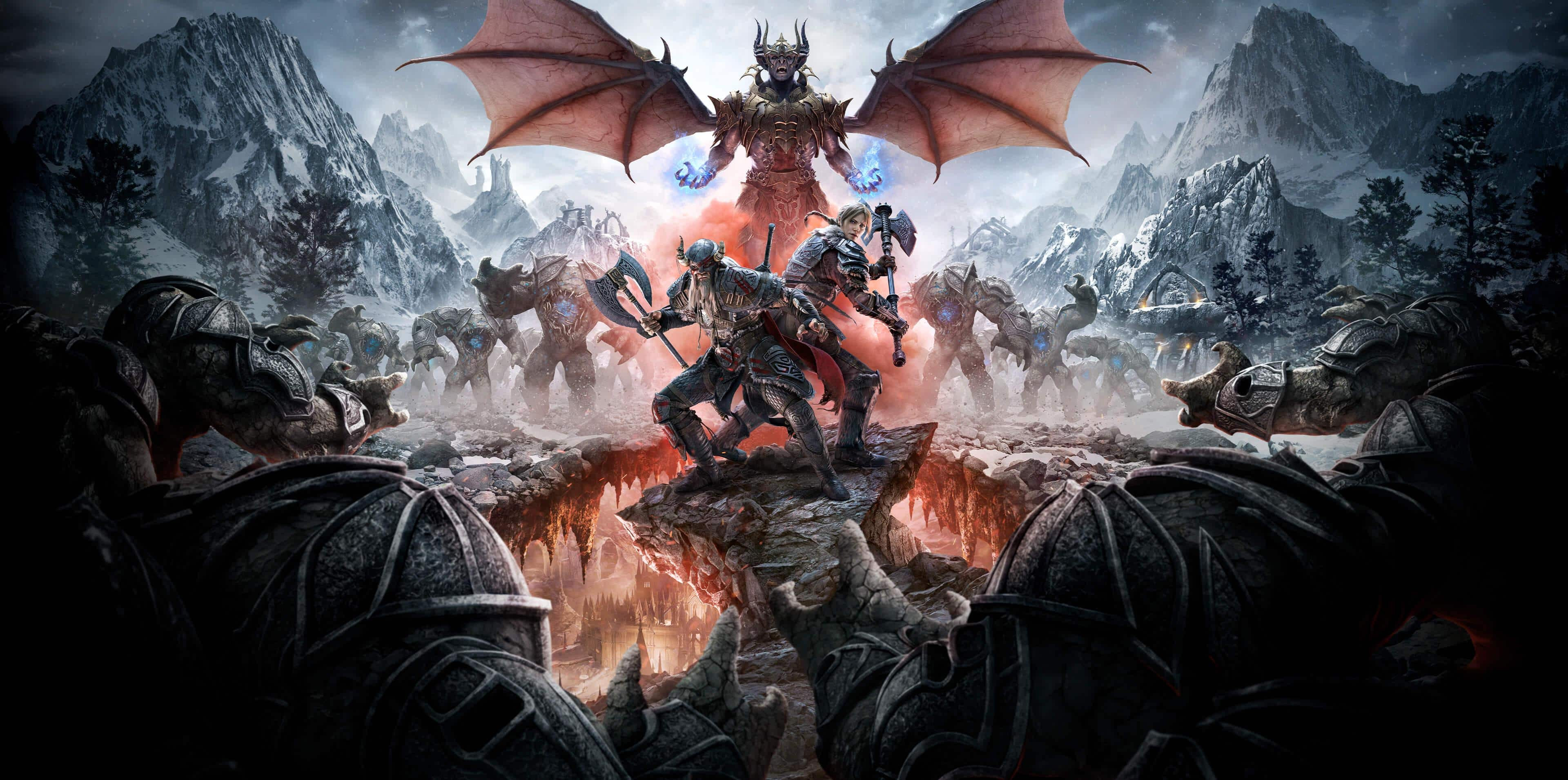 Авторы TES Online опубликовали геймплейный трейлер дополнения «Греймур» - изображение обложка