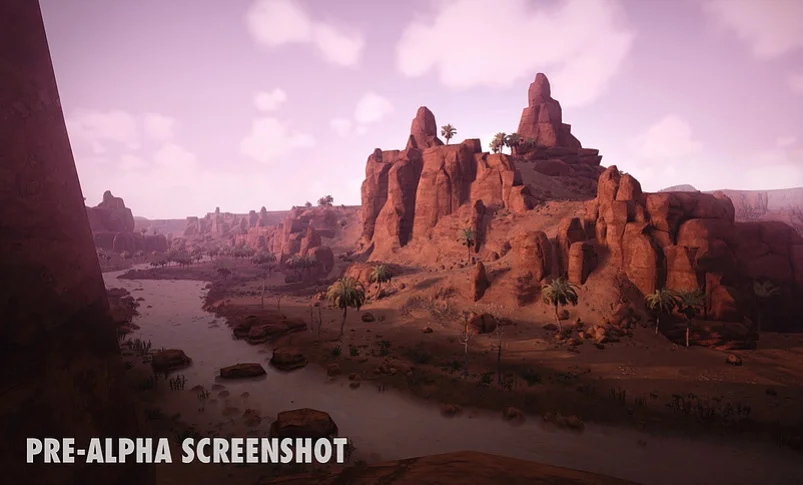 На новых скриншотах из Conan Exiles показали мир игры - фото 1