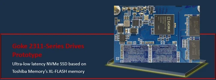 Goke Microelectronics анонсировала SSD NVMe на основе памяти Toshiba XL-Flash - фото 1