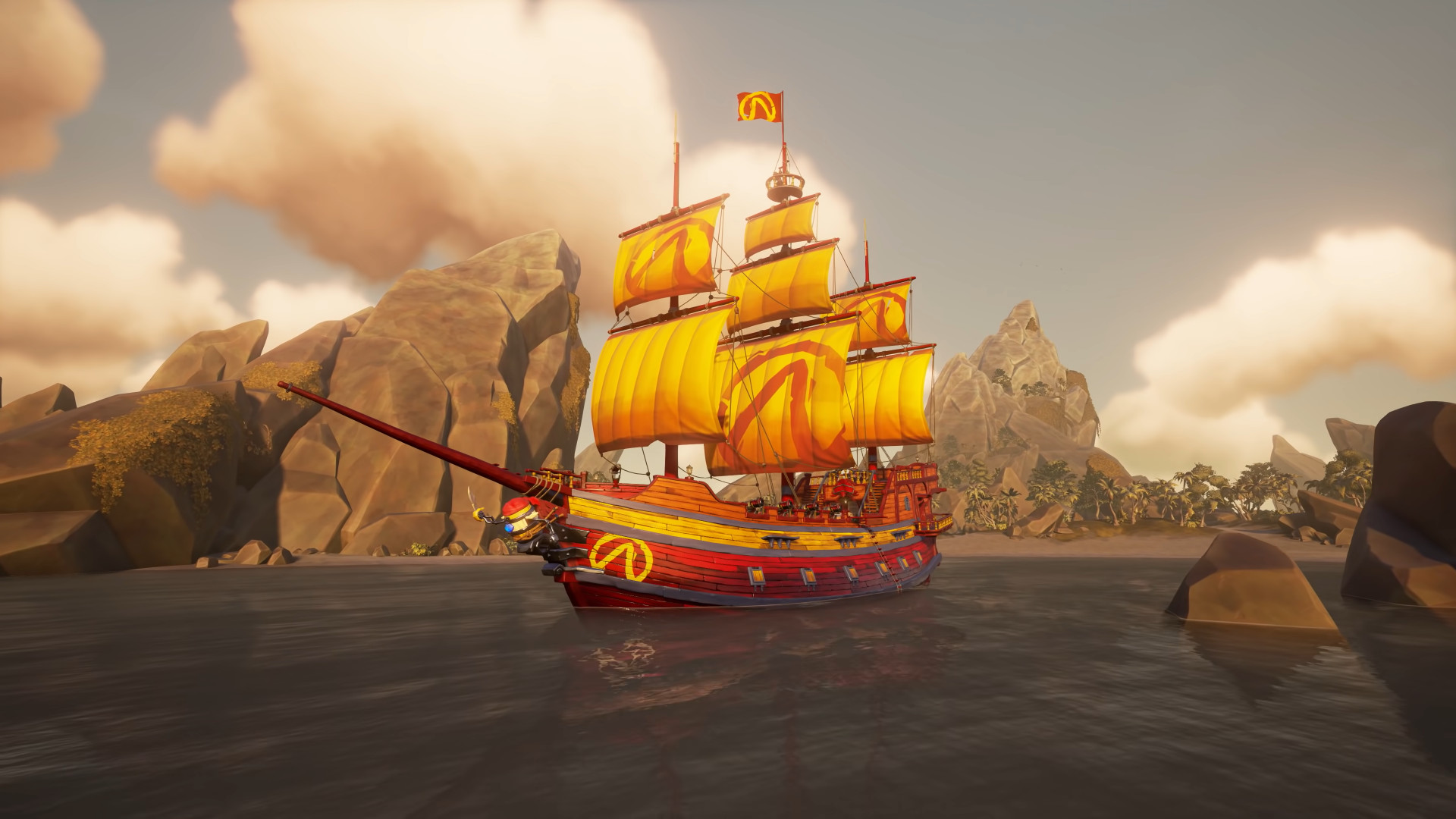 В Sea of Thieves можно получить корабль в стиле Borderlands - изображение обложка