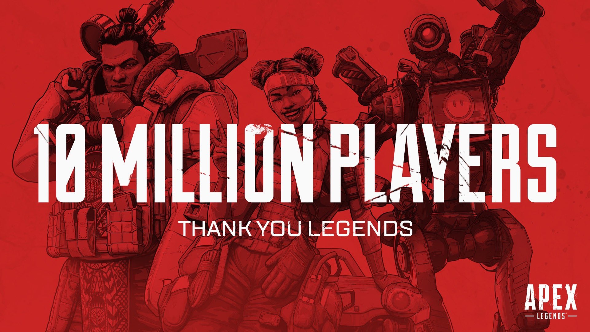 За 72 часа число игроков Apex Legends уже превысило 10 млн - изображение обложка