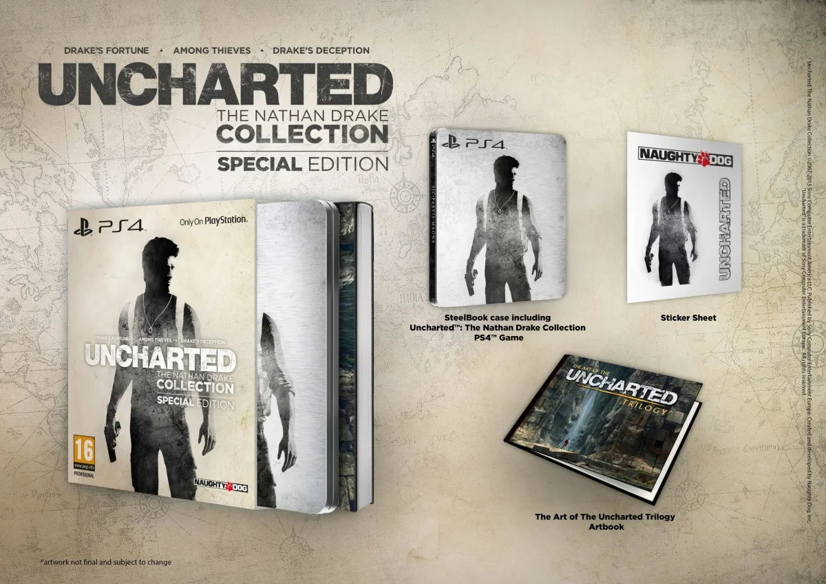 Uncharted: The Nathan Drake Collection получит специальное издание - фото 1
