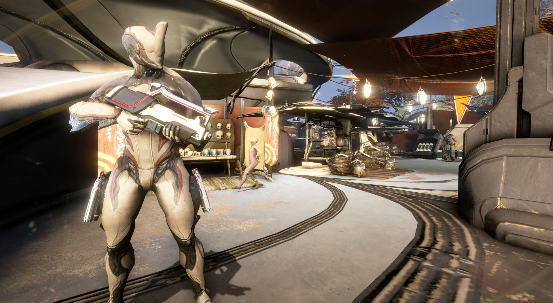Первые кадры Warframe с новыми освещением и отражениями впечатляют - изображение 1 Первые кадры Warframe с новыми освещением и отражениями впечатляют - фото 1