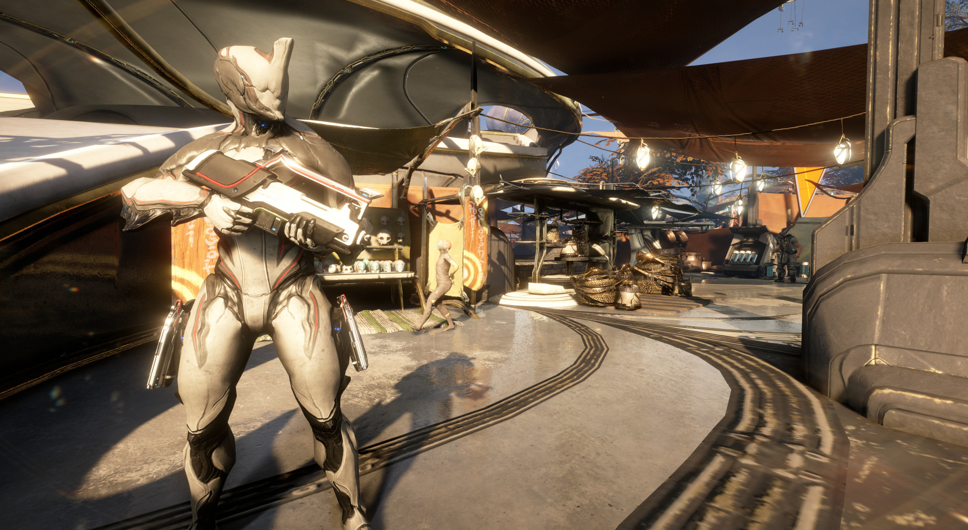 Первые кадры Warframe с новыми освещением и отражениями впечатляют - изображение 2 Первые кадры Warframe с новыми освещением и отражениями впечатляют - фото 2