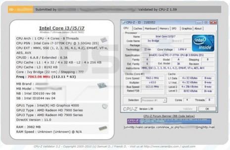 Энтузиасты разогнали процессор Intel Ivy Bridge до 7 ГГц - изображение обложка