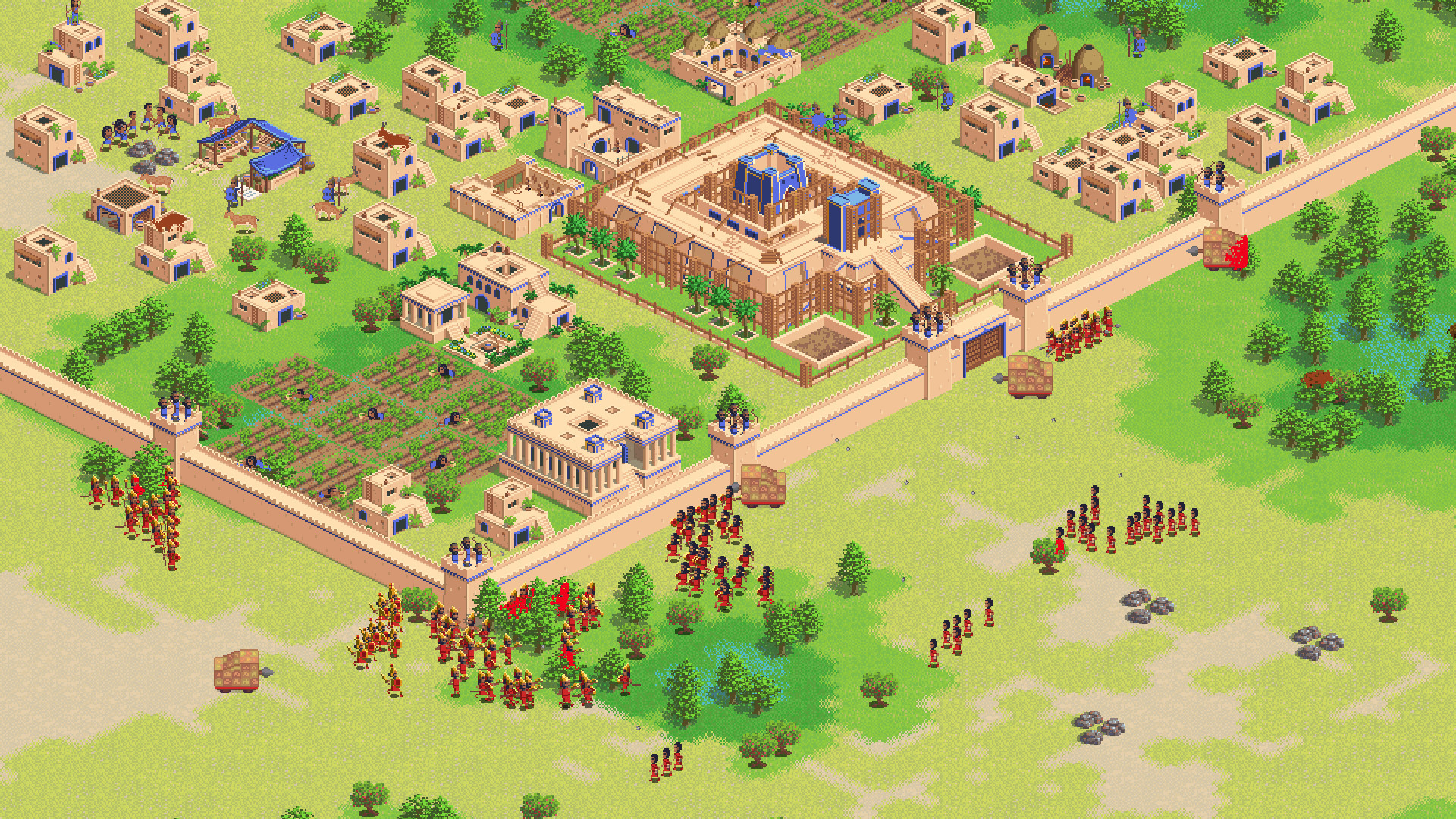 Классическая стратегия The Fertile Crescent выходит в ранний доступ Steam 29 марта - изображение обложка