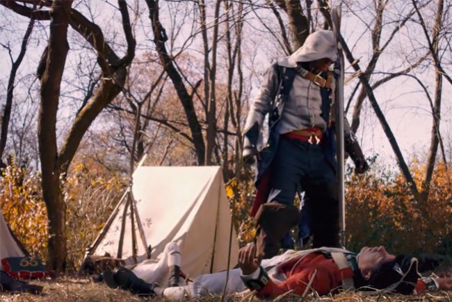 Коннор убивает британцев в любительской экранизации Assassin's Creed 3 - изображение обложка