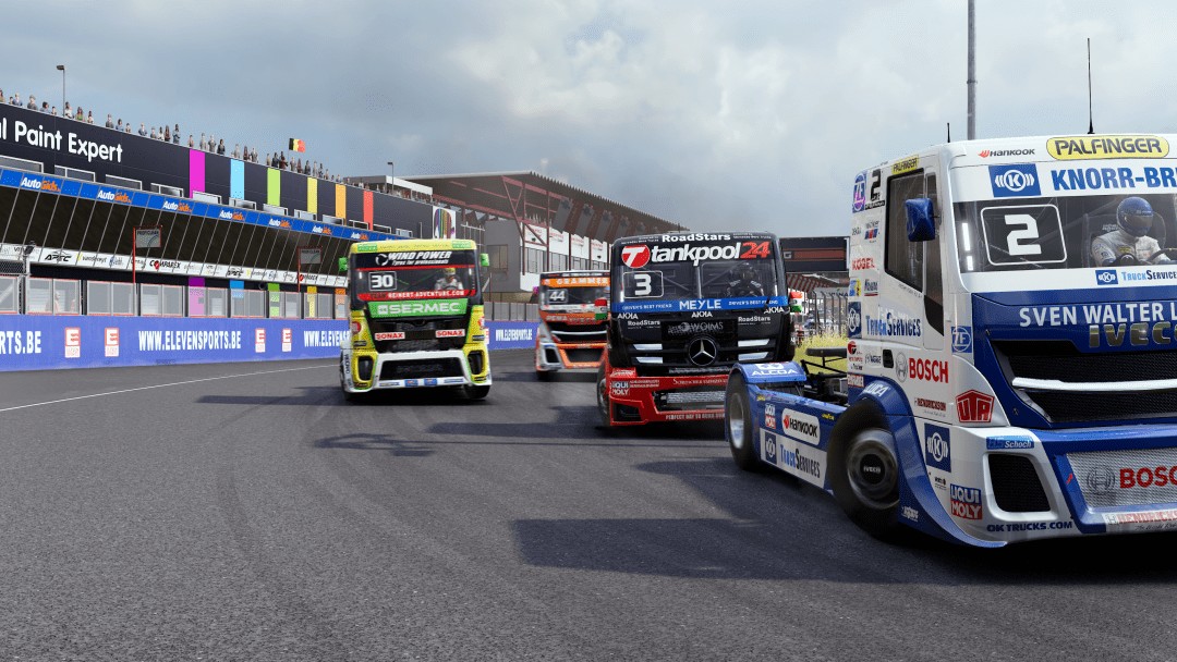 Создатели WRC и V-Rally анонсировали FIA European Truck Racing Championship - изображение обложка