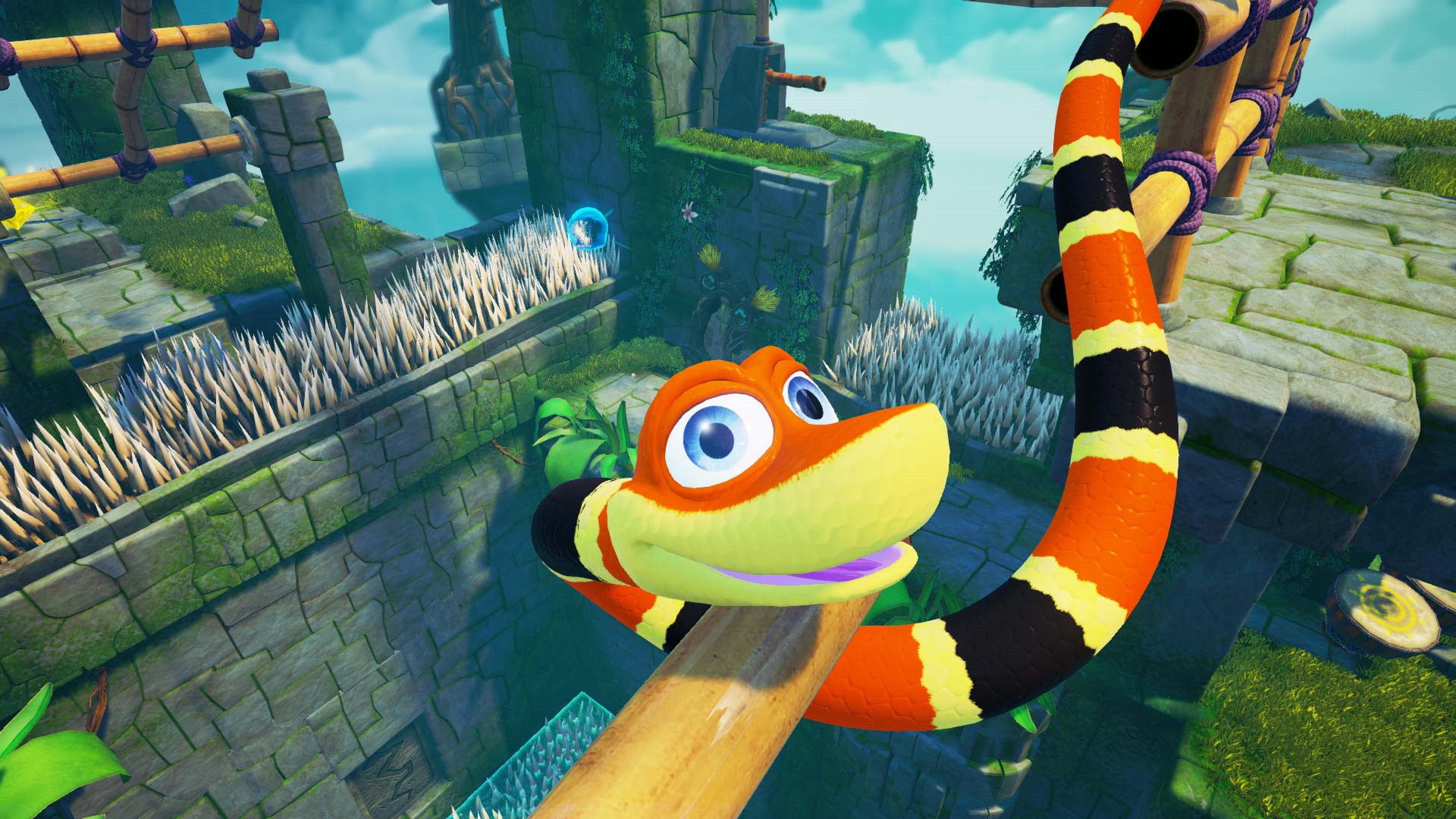 В Humble Bundle бесплатно раздают головоломку Snake Pass - изображение обложка