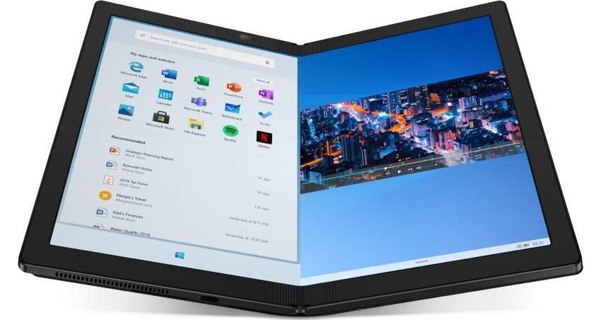 Lenovo ThinkPad X1 Fold — представлен первый с мире ноутбук с гибким экраном - изображение обложка