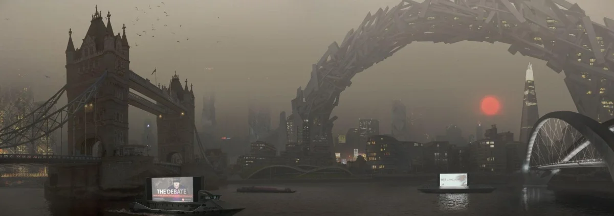 Авторы Deus Ex: Mankind Divided показали новый ролик и Москву будущего - фото 5