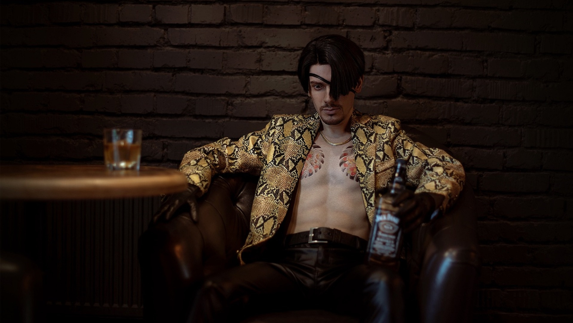 Косплей на «Бешеного пса Шимано» — Горо Маджиму из серии Yakuza - изображение обложка