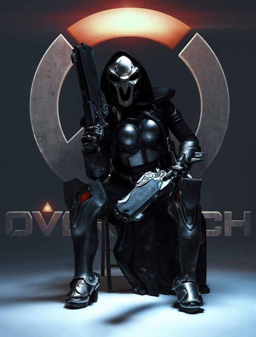 Косплеер показала почти каноничную фем-версию Рипера из Overwatch - изображение 2 Косплеер показала почти каноничную фем-версию Рипера из Overwatch - фото 2