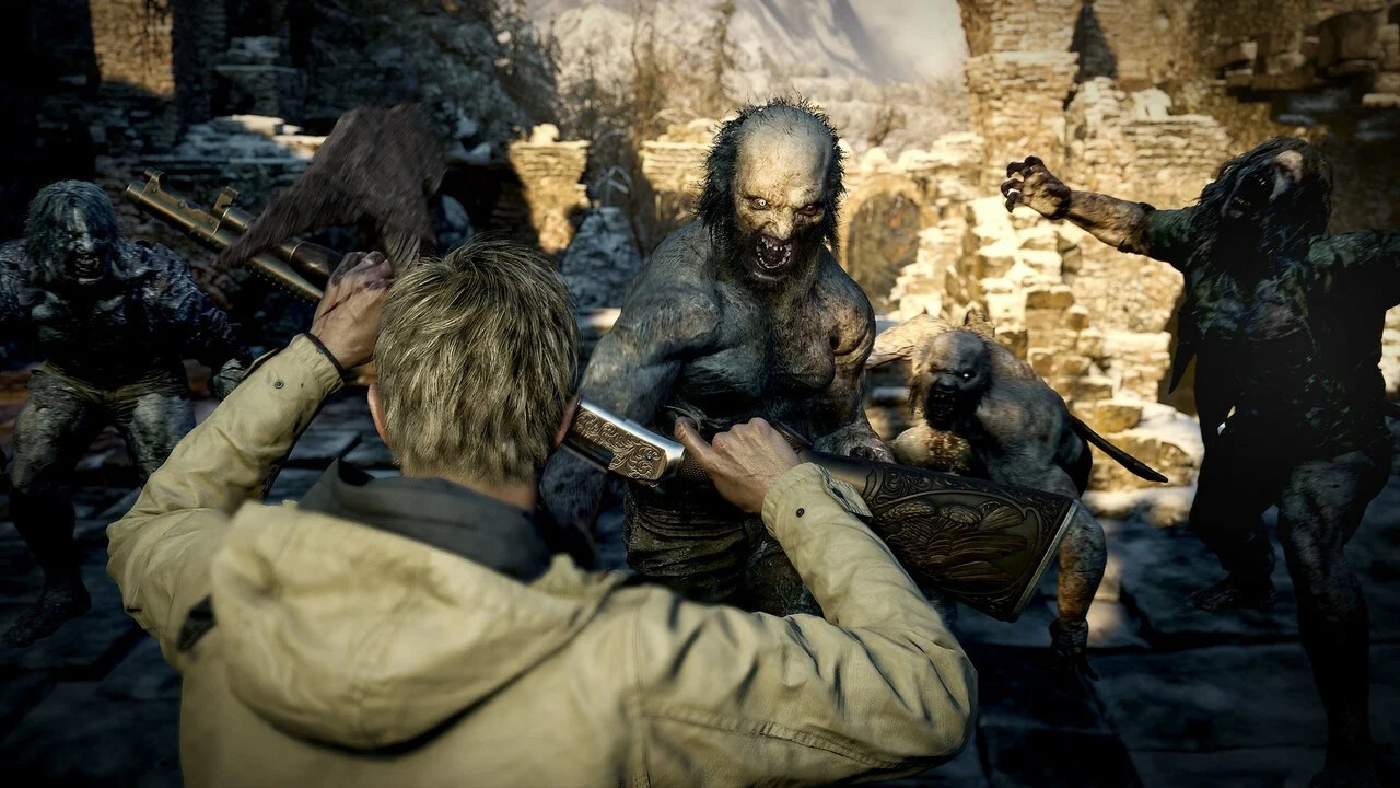 Итан и Леди Димитреску в свежем геймплее Resident Evil Village Gold Edition - изображение обложка