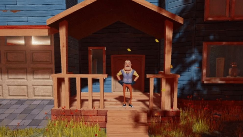 Герой Hello Neighbor сумел добраться до подвала - изображение обложка