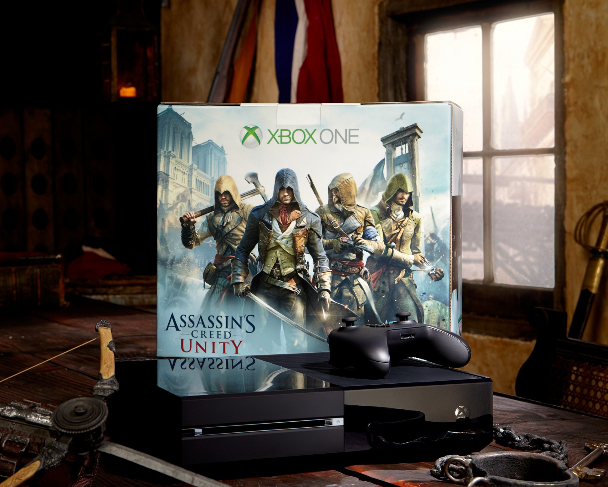 Microsoft выпустит комплект Xbox One с бесплатной Assassin’s Creed: Unity - изображение обложка