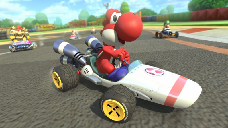 Легендарный B Dasher появится в Mario Kart 8 - изображение обложка