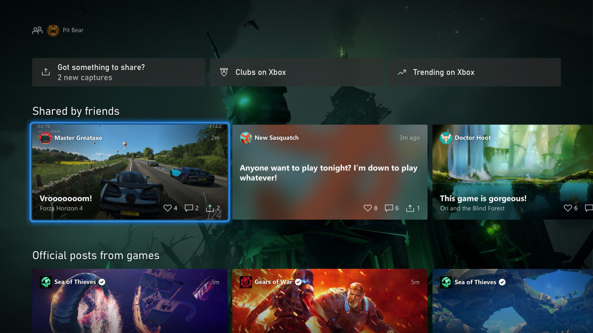 Появились свежие подробности о новом дашборде для Xbox Series X - изображение 3 Появились свежие подробности о новом дашборде для Xbox Series X - фото 3