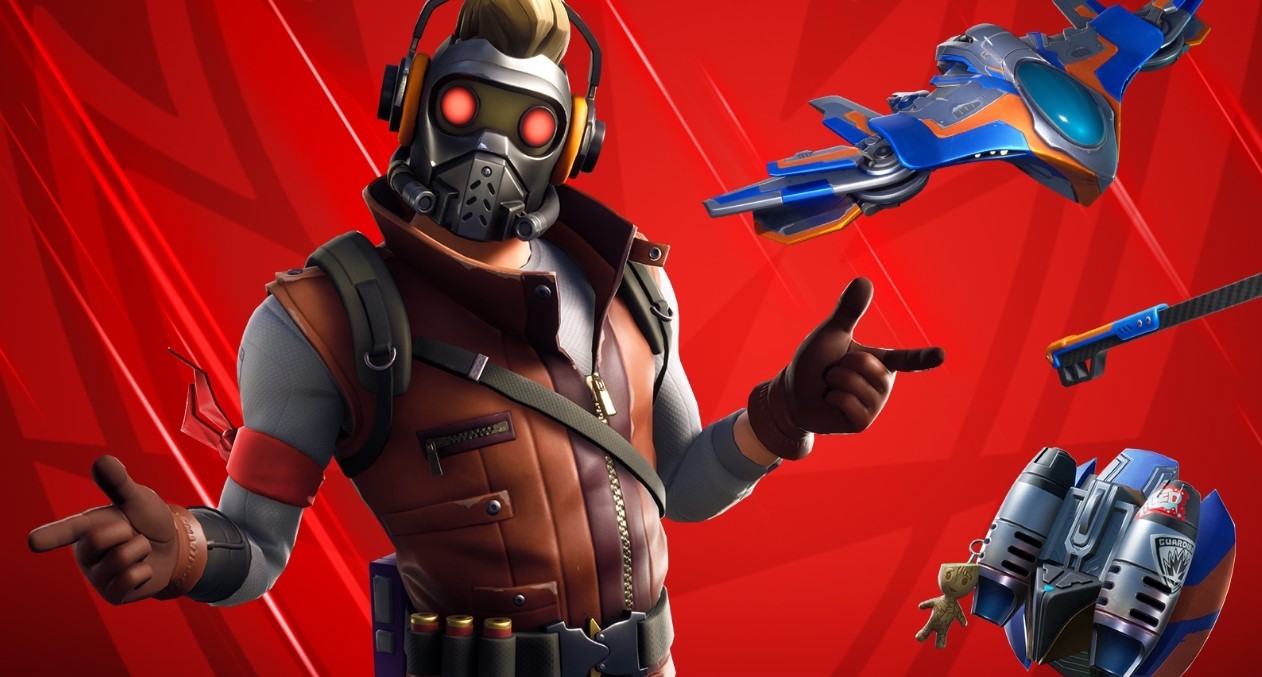 Звёздный лорд появился в магазине Fortnite вместе со своей экипировкой - изображение обложка