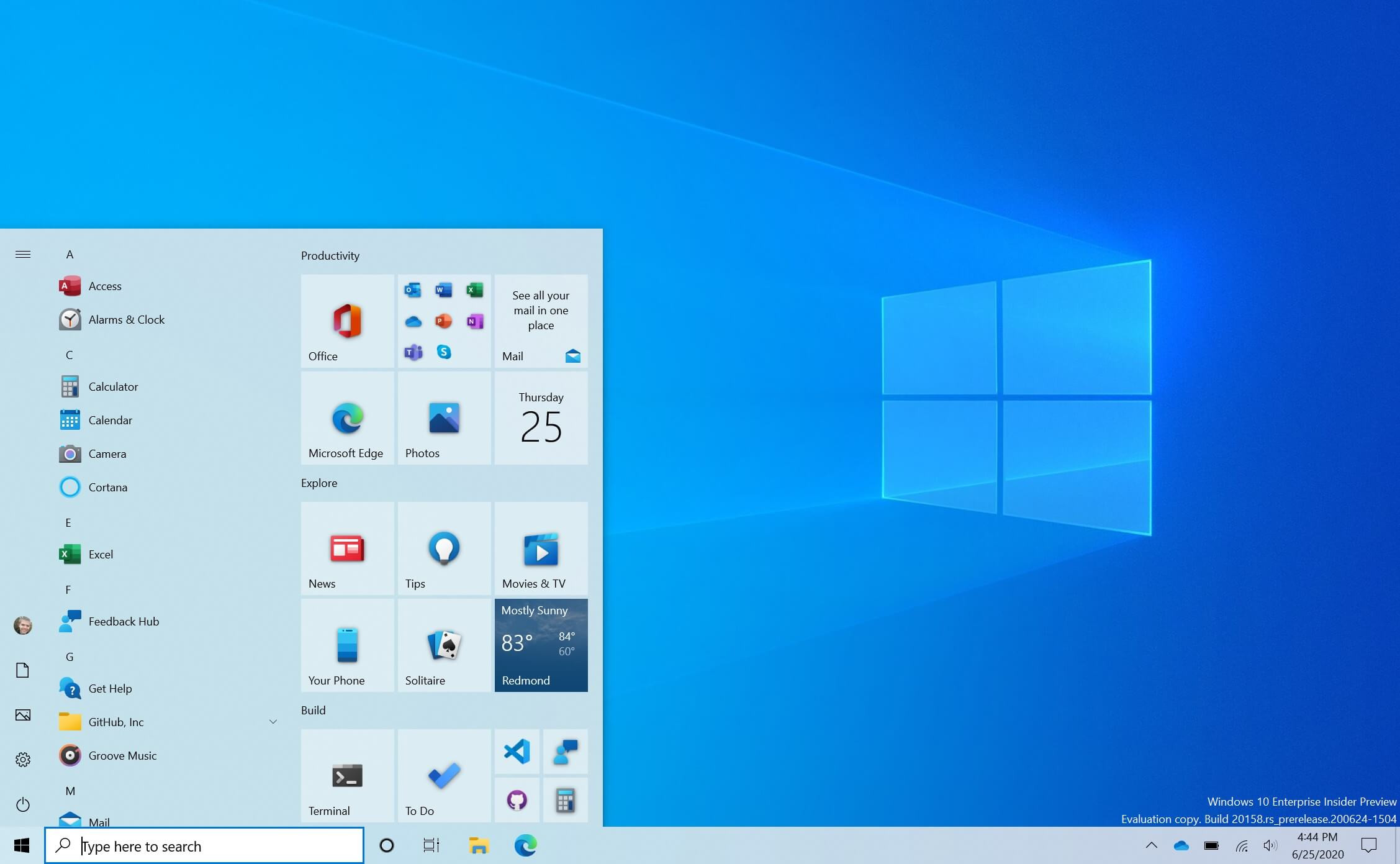 Интерфейс нового меню «Пуск» Windows 10 стал проще - изображение обложка