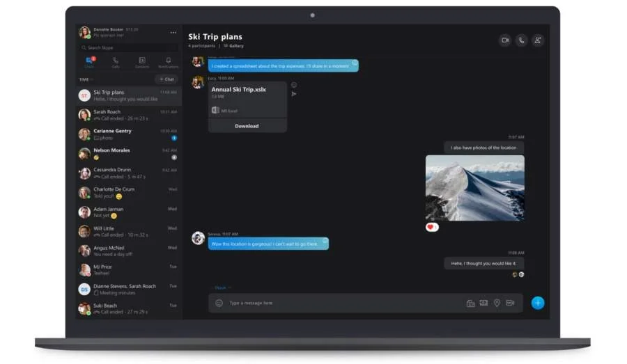 Microsoft изменит дизайн Skype - фото 2
