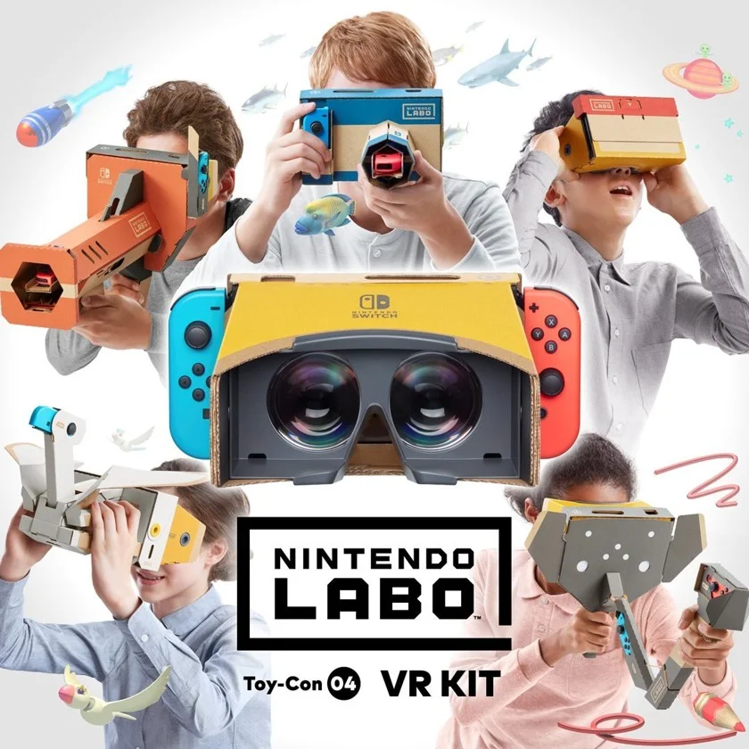 Nintendo представила картонные VR-очки для Labo - фото 1