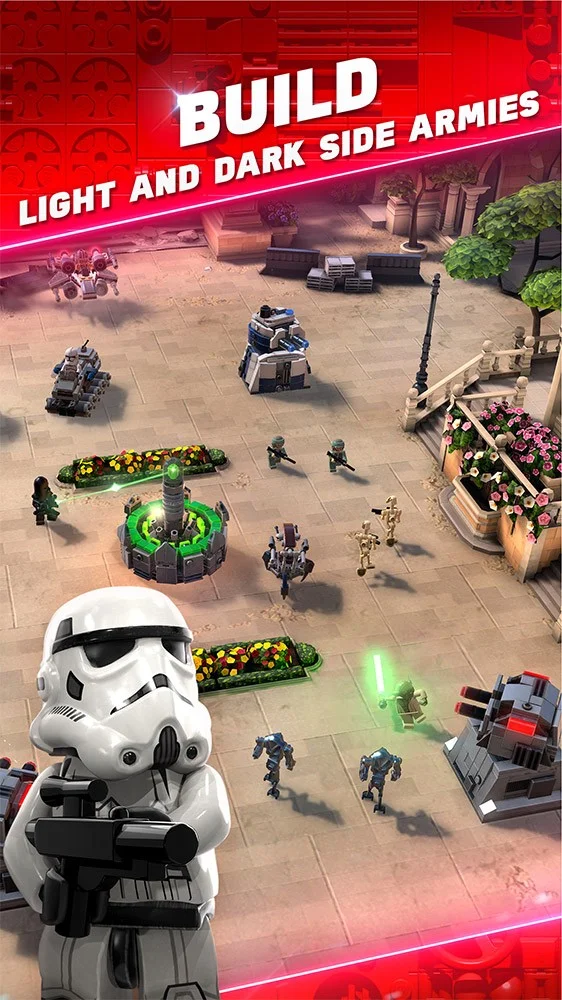 Анонсирована мобильная игра LEGO Star Wars Battles - фото 4