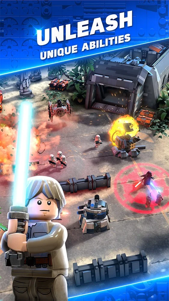 Анонсирована мобильная игра LEGO Star Wars Battles - фото 2