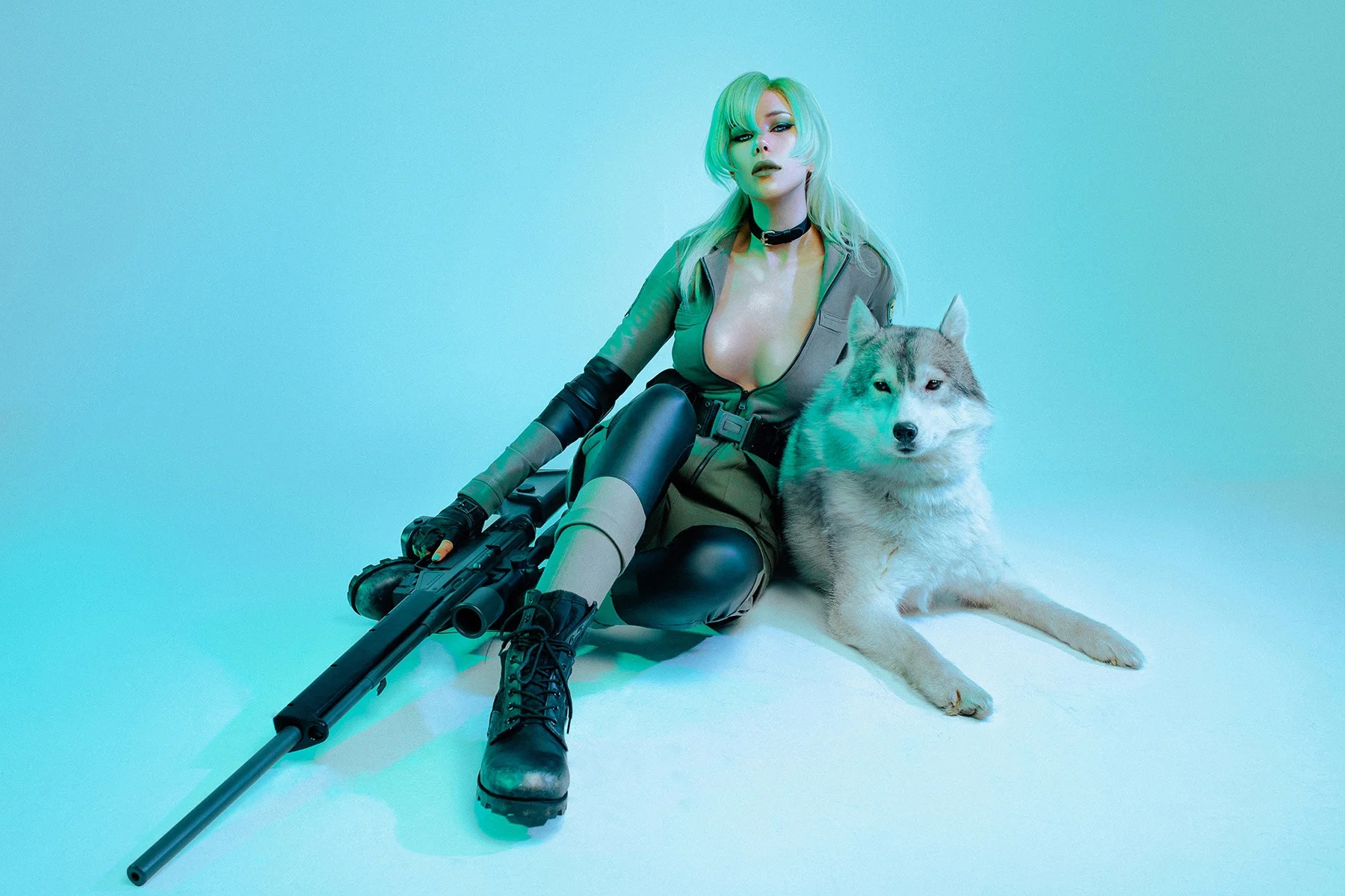 Ольга Хаку представила милый косплей Снайпер Вульф из Metal Gear Solid - изображение обложка