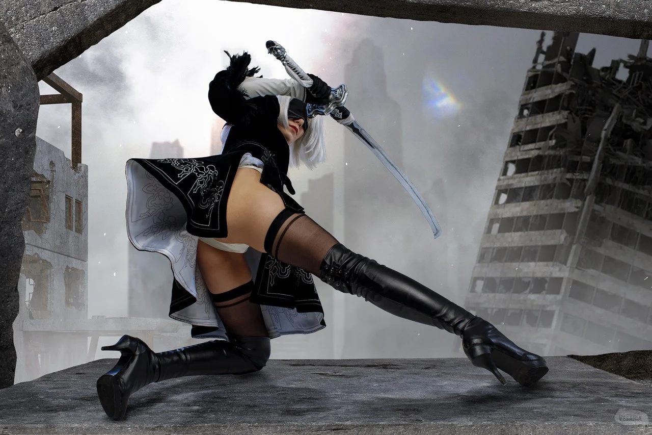 Fallout 4 nier cosplay outfit фото 45