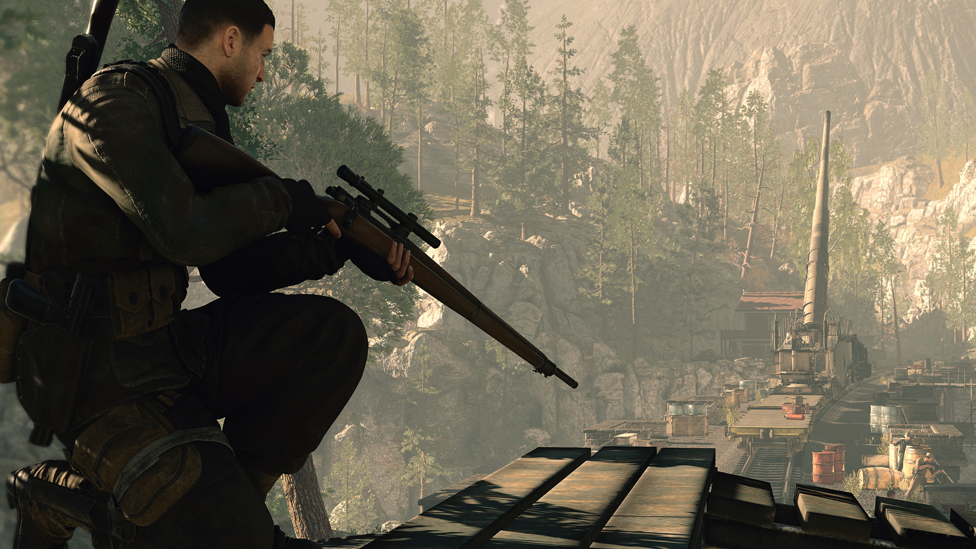 Опубликован первый геймплейный трейлер Sniper Elite 4 для Nintendo Switch - изображение обложка